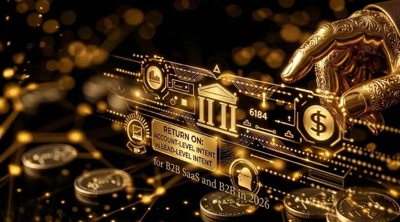 Account-Level Intent vs Lead-Level Intent for B2B SaaS and B2B in 2026: When to Use Each, Stack Architecture, and Conversion Benchmarks