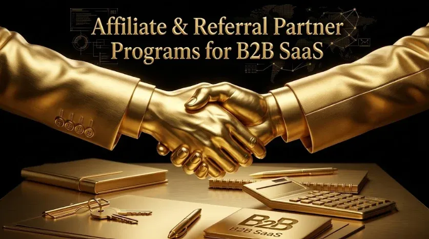 Affiliate & Referral Partner Programs for B2B SaaS