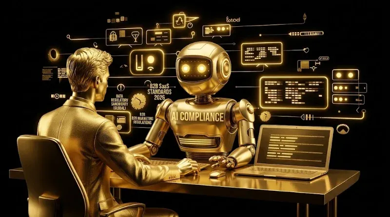 AI Compliance for B2B SaaS and B2B Marketing in 2026: GDPR, CCPA, EU AI Act, CAN-SPAM, and Brand Safety Framework