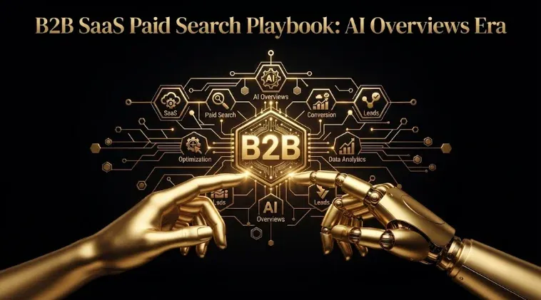The B2B SaaS Paid Search Playbook for the AI Overviews Era (2026)