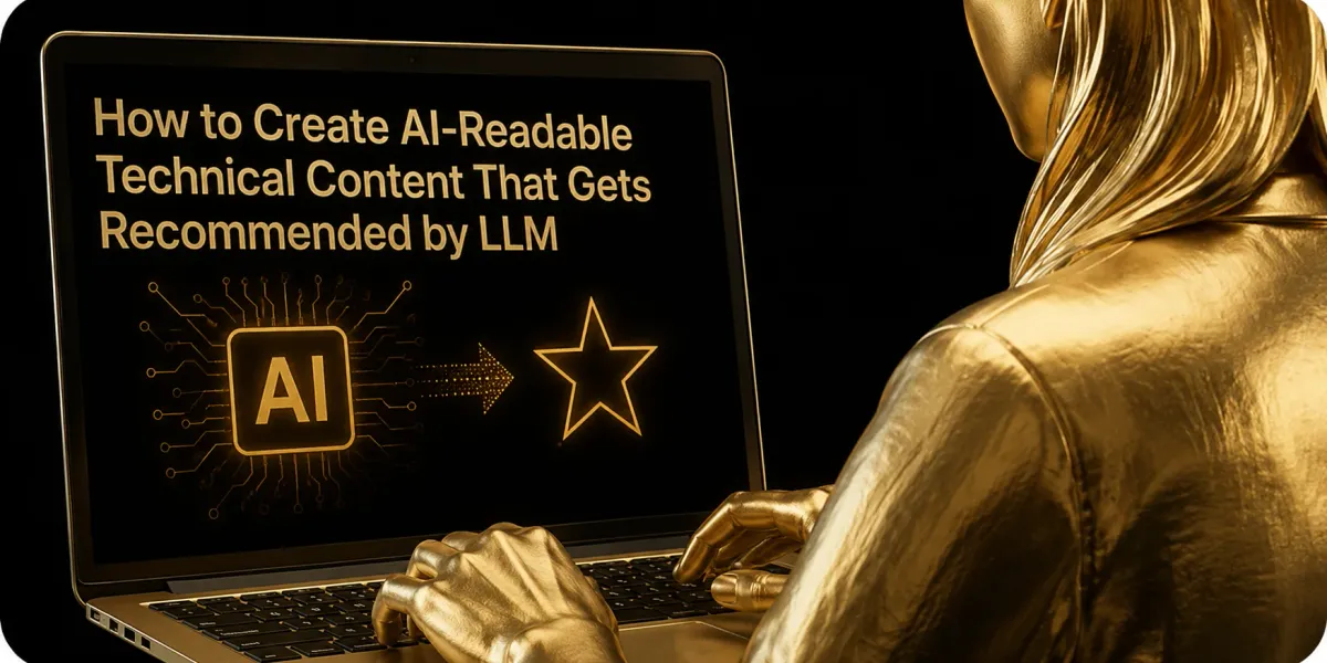 How to Create AI-Readable Technical Content That Gets Recommended by LLMs