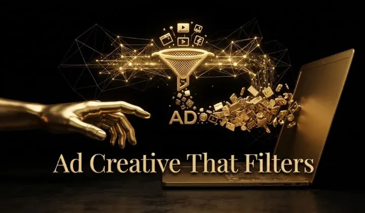 Ad Creative That Filters: How to Attract Your ICP and Repel Everyone Else (B2B SaaS)