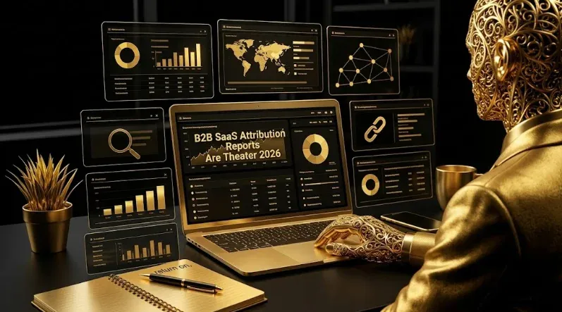 Most B2B SaaS Attribution Reports Are Theater: Why First-Touch, Last-Touch, and Multi-Touch All Fail in 2026 (and What to Use Instead)
