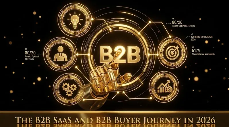 The B2B SaaS and B2B Buyer Journey in 2026: From Google Search to ChatGPT-Driven Vendor Decisions in 7 Stages