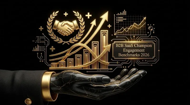 B2B SaaS Champion Engagement Timing Benchmarks 2026: Time-to-Champion, Engagement Cadence, and Win Rate Lift Data