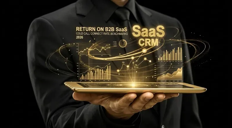 B2B SaaS Cold Call Connect Rate Benchmarks 2026: Dial Attempts per Conversation, Connect Rate, Meeting Conversion by Persona and Time of Day