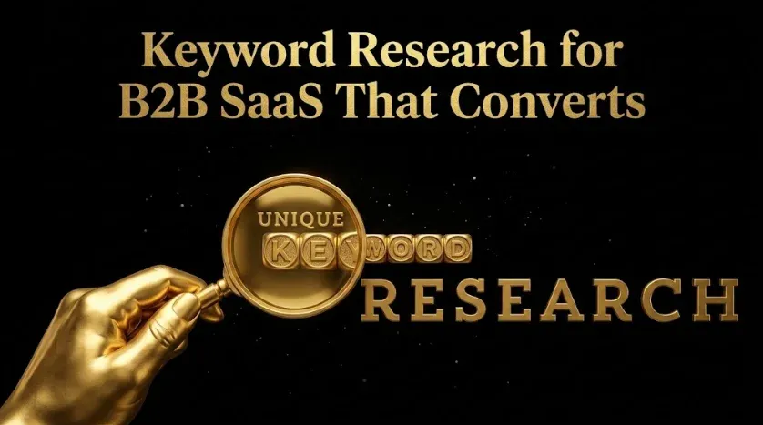 Keyword Research for B2B SaaS: Finding Terms That Convert