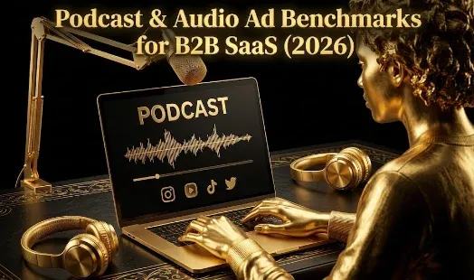 Podcast & Audio Advertising Benchmarks for B2B SaaS 2026: Costs, Host-Read vs Programmatic, and How to Measure It