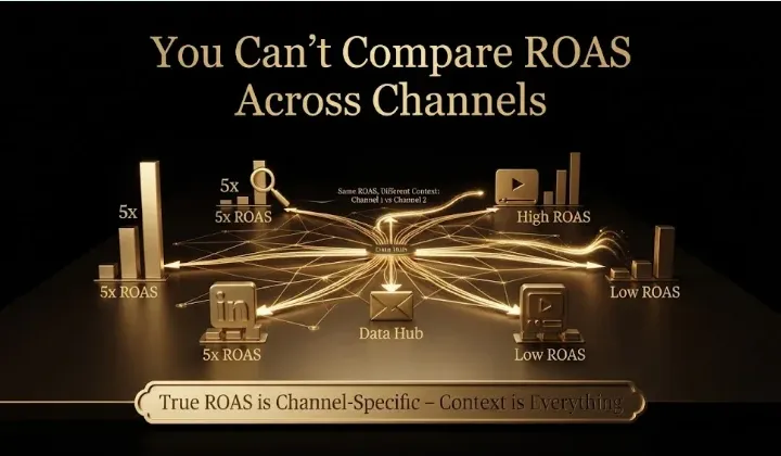 Why You Can't Compare ROAS Across Channels: The Attribution-Window Trap for B2B SaaS (2026)