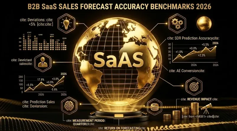 B2B SaaS Sales Forecast Accuracy Benchmarks 2026: Commit Accuracy, Best Case Accuracy, Pipeline Coverage by Forecast Category