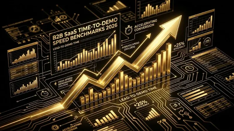 B2B SaaS Time-to-Demo Speed Benchmarks 2026: Form-Fill to Demo-Scheduled Speed and Conversion Lift Data