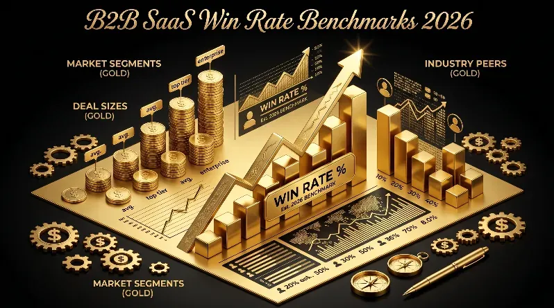 B2B SaaS Win Rate Benchmarks 2026: By Sales Stage, ACV Tier, Vertical, GTM Motion, and Lead Source