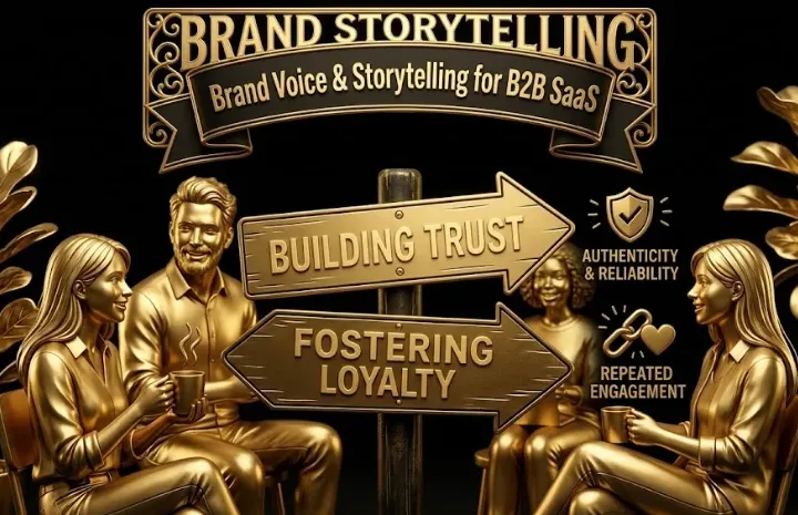 Brand Voice & Storytelling for B2B SaaS: Sounding Like You