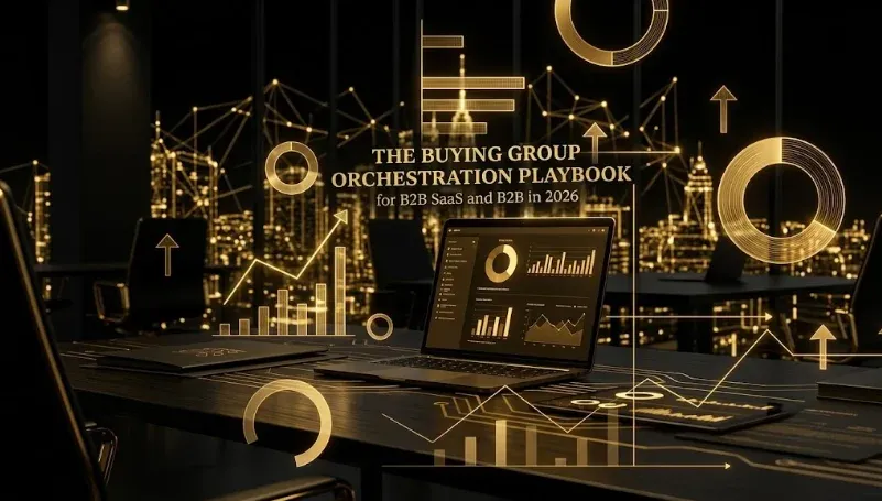 The Buying Group Orchestration Playbook for B2B SaaS and B2B in 2026: 4-Role Framework, Multi-Stakeholder Cadence, and 1.8x Win Rate Lift