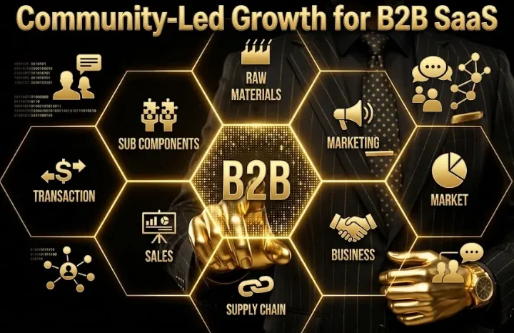 Community-Led Growth for B2B SaaS: Building a Real Community