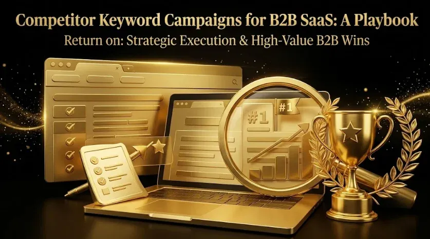 Competitor Keyword Campaigns for B2B SaaS: A Careful Playbook