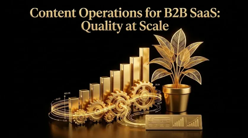 Content Operations for B2B SaaS: Quality at Scale
