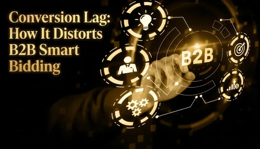 Conversion Lag: How It Distorts B2B Smart Bidding