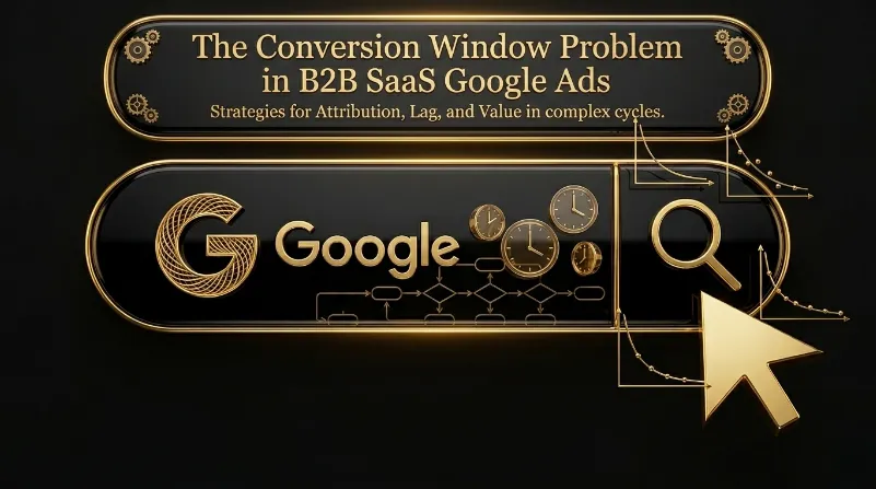The Conversion Window Problem in B2B SaaS Google Ads: Why 30 Days Misses 60-80% of Pipeline in 2026