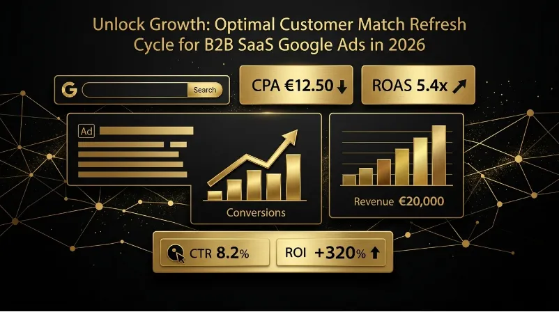 Customer Match Refresh Cycle for B2B SaaS Google Ads in 2026: Weekly Sync, Lifecycle Segmentation, and Audience Decay