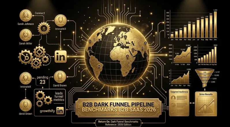 Dark Funnel Pipeline Impact Benchmarks for B2B SaaS and B2B in 2026: Hidden Pipeline % by ACV, Vertical, Channel, and Region