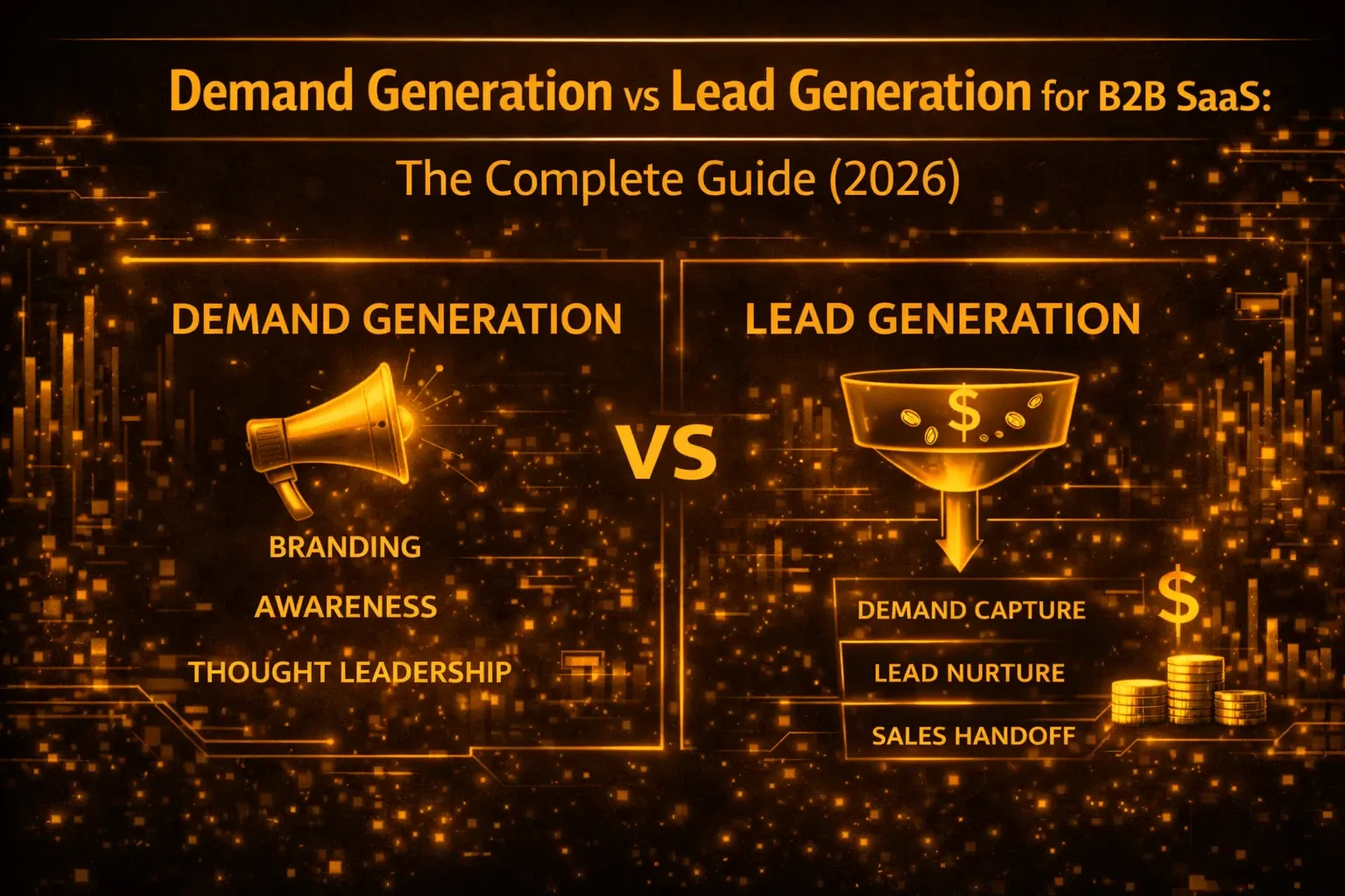 Demand Generation vs Lead Generation for B2B SaaS: The Complete Guide ...