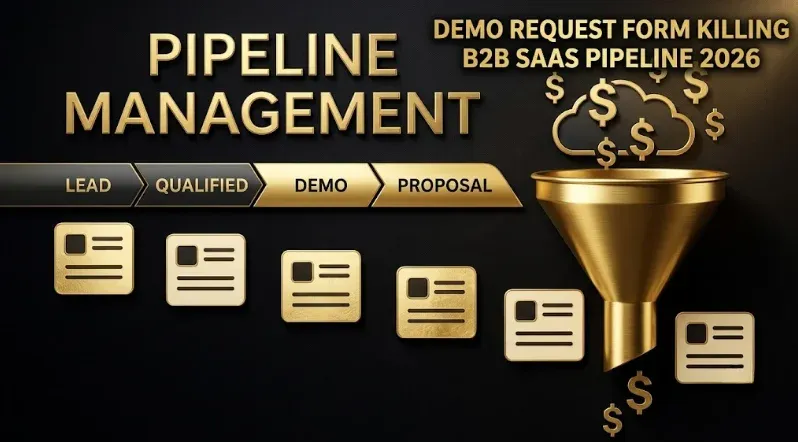 The Demo Request Form Is Killing Your B2B SaaS Pipeline: Why 12-Field Forms Are Filtering Out Buyers (and the 3-Field Replacement That Works in 2026)