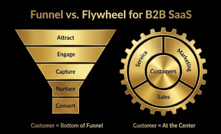 Funnel vs. Flywheel for B2B SaaS: Rethinking Growth