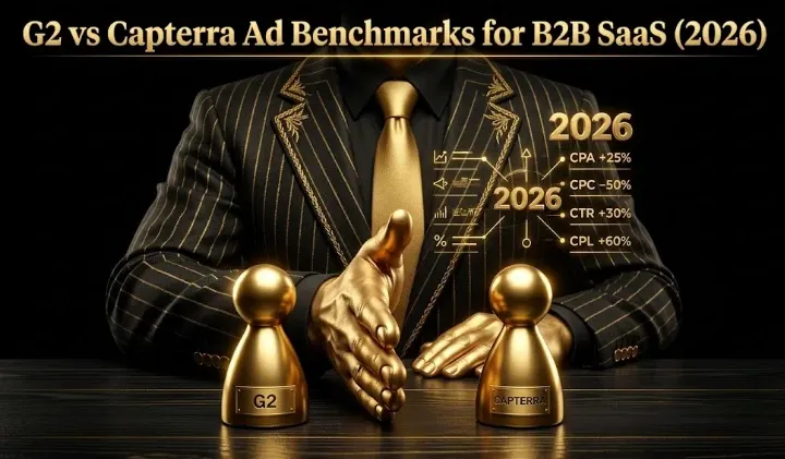 G2 vs Capterra Ad Benchmarks for B2B SaaS (2026): Which Review-Site Ads Are Worth It