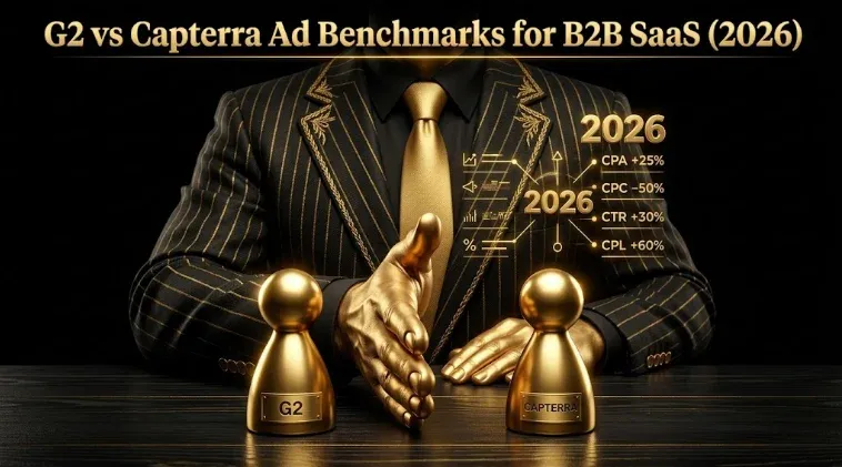 G2 vs Capterra Ad Benchmarks for B2B SaaS (2026): Which Review-Site Ads Are Worth It