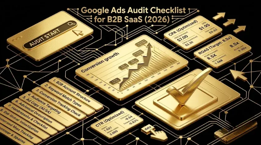 Google Ads Audit Checklist for B2B SaaS: Find the Wasted Budget