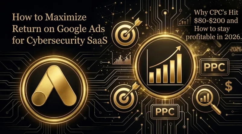 Google Ads for Cybersecurity SaaS: Why CPCs Hit $80-$200 and How to Stay Profitable in 2026