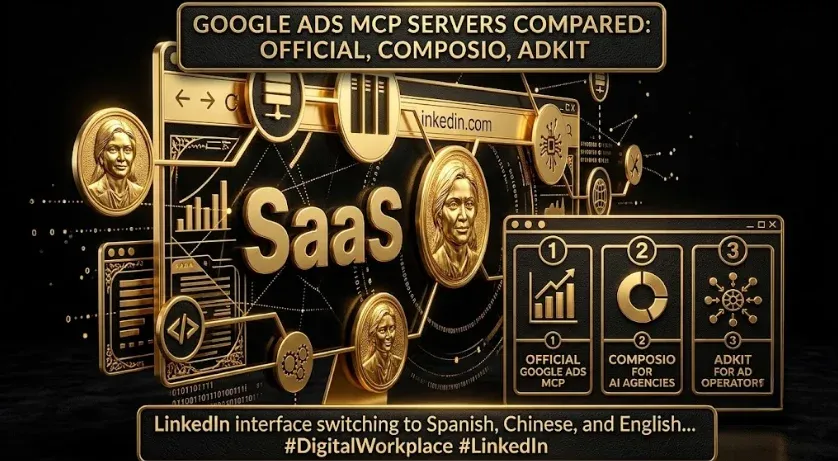 Google Ads MCP Servers Compared: Official Read-Only vs. Composio vs. AdKit vs. Zapier