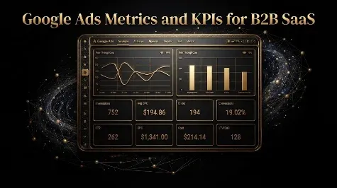 Google Ads Metrics and KPIs for B2B SaaS (2026): What to Measure and What to Ignore