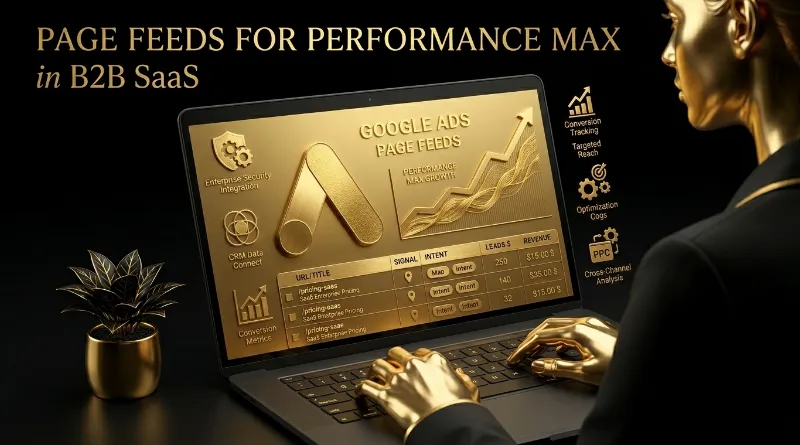 Google Ads Page Feeds for Performance Max in B2B SaaS (2026)