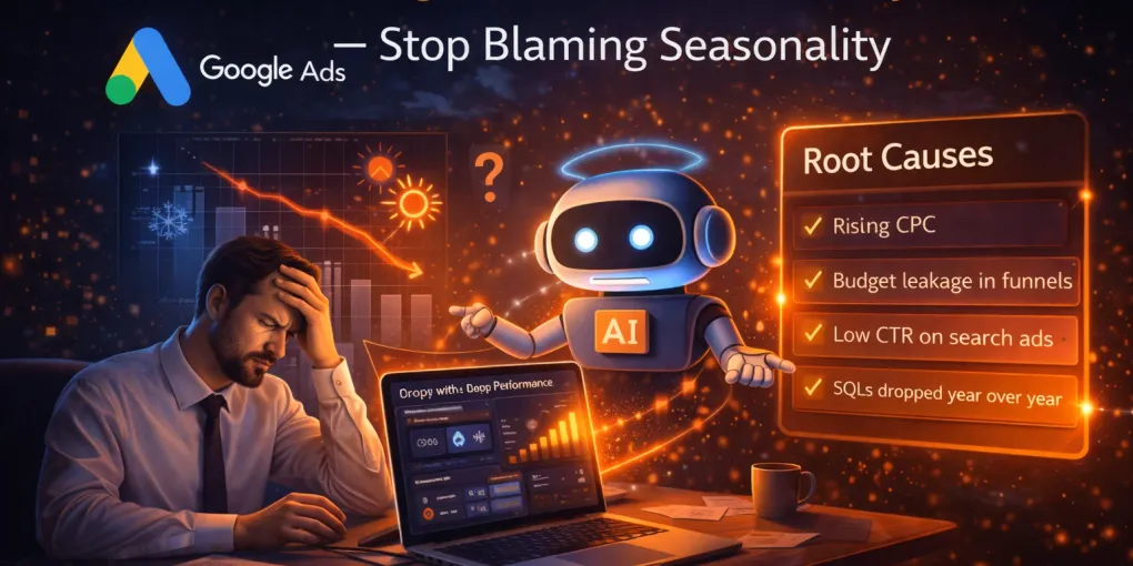 Google Ads Root Cause Analysis with AI