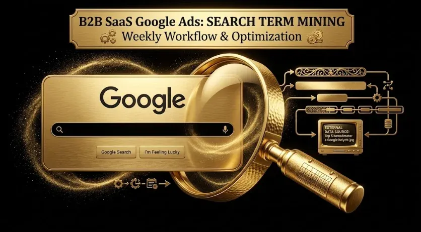 Google Ads Search Term Mining for B2B SaaS: A Weekly Workflow