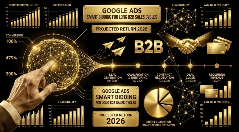 Google Ads Smart Bidding for Long B2B Sales Cycles 2026 | GrowthSpree