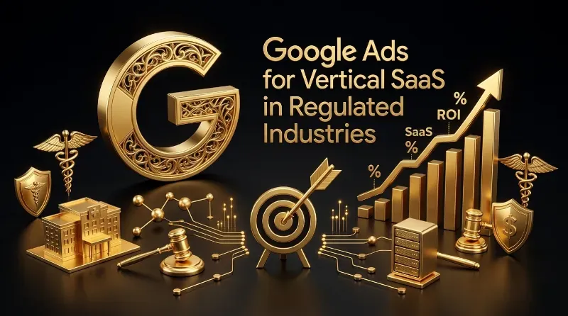 Google Ads for Vertical SaaS in Regulated Industries: The 2026 Playbook for Healthcare, Legal, and Finance Software (Without Breaking HIPAA, FINRA, or SOC 2)