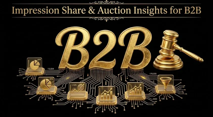 Impression Share & Auction Insights for B2B Google Ads