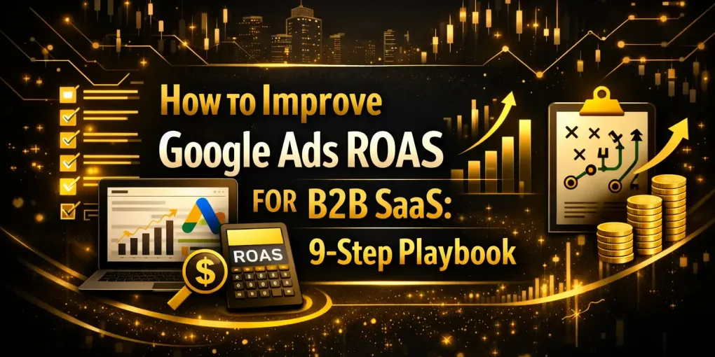 How to Improve Google Ads ROAS for B2B SaaS: 9-Step Playbook