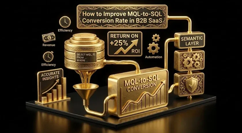 How to Improve MQL-to-SQL Conversion Rate in B2B SaaS