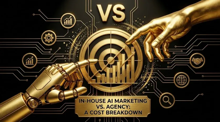 In-House AI Marketing vs. an AI-Native Agency: A Cost Breakdown