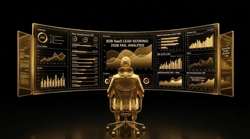Why Lead Scoring Almost Always Fails in B2B SaaS: The 7 Structural Reasons Your HubSpot, Marketo, or Salesforce Scoring Model Doesn't Predict Pipeline in 2026