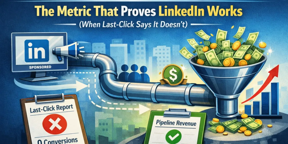 How to Measure LinkedIn Ads Influenced Pipeline