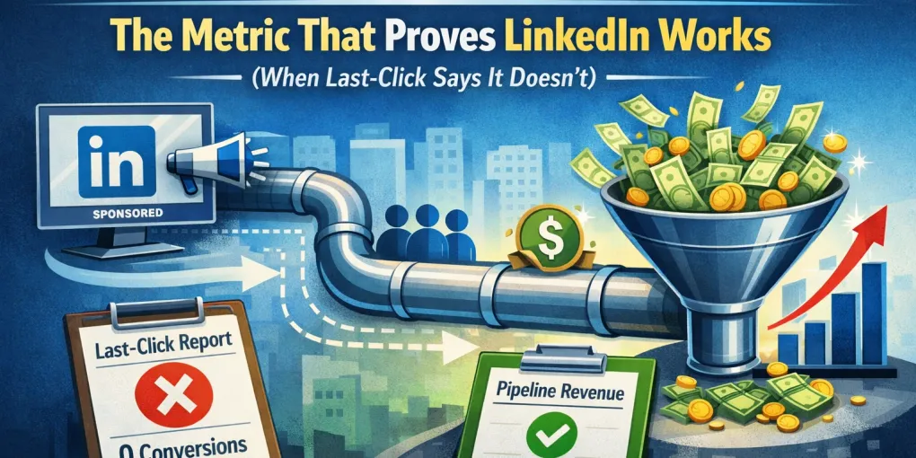 How to Measure LinkedIn Ads Influenced Pipeline