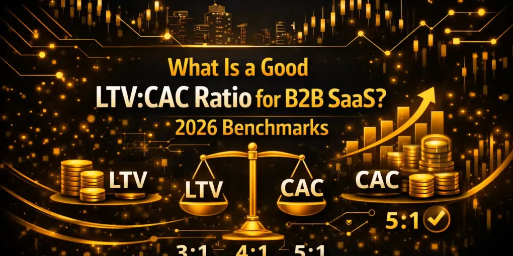 What Is a Good LTV:CAC Ratio for B2B SaaS? 2026 Benchmarks