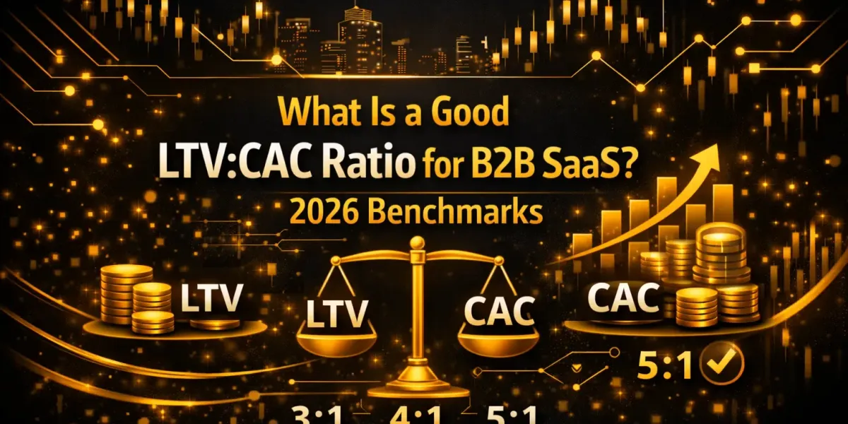 What Is a Good LTV:CAC Ratio for B2B SaaS? 2026 Benchmarks
