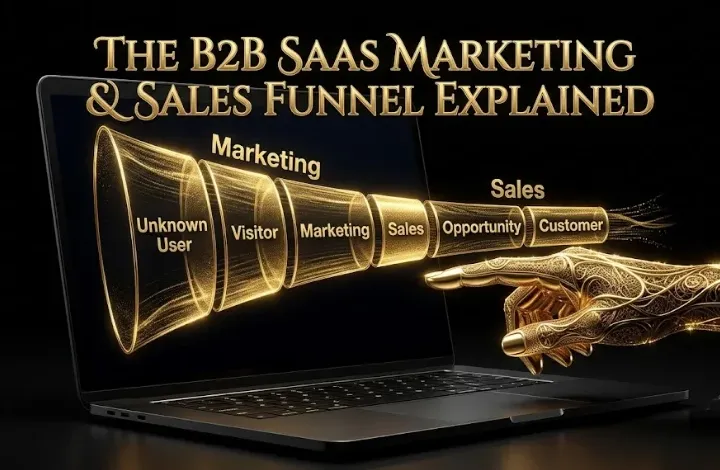 The B2B SaaS Marketing & Sales Funnel Explained
