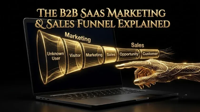 The B2B SaaS Marketing & Sales Funnel Explained
